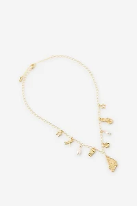Gilmore Girls Plated Multi Pendant Necklace