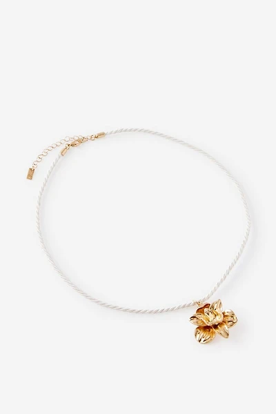 Cord Pendant Necklace