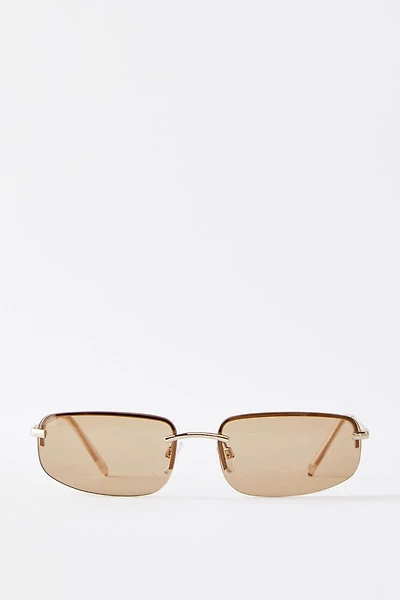 Reece Rimless Metal Sunglasses
