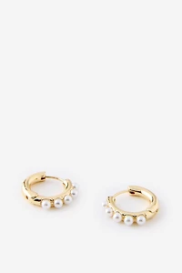 Mid Hoop Earring