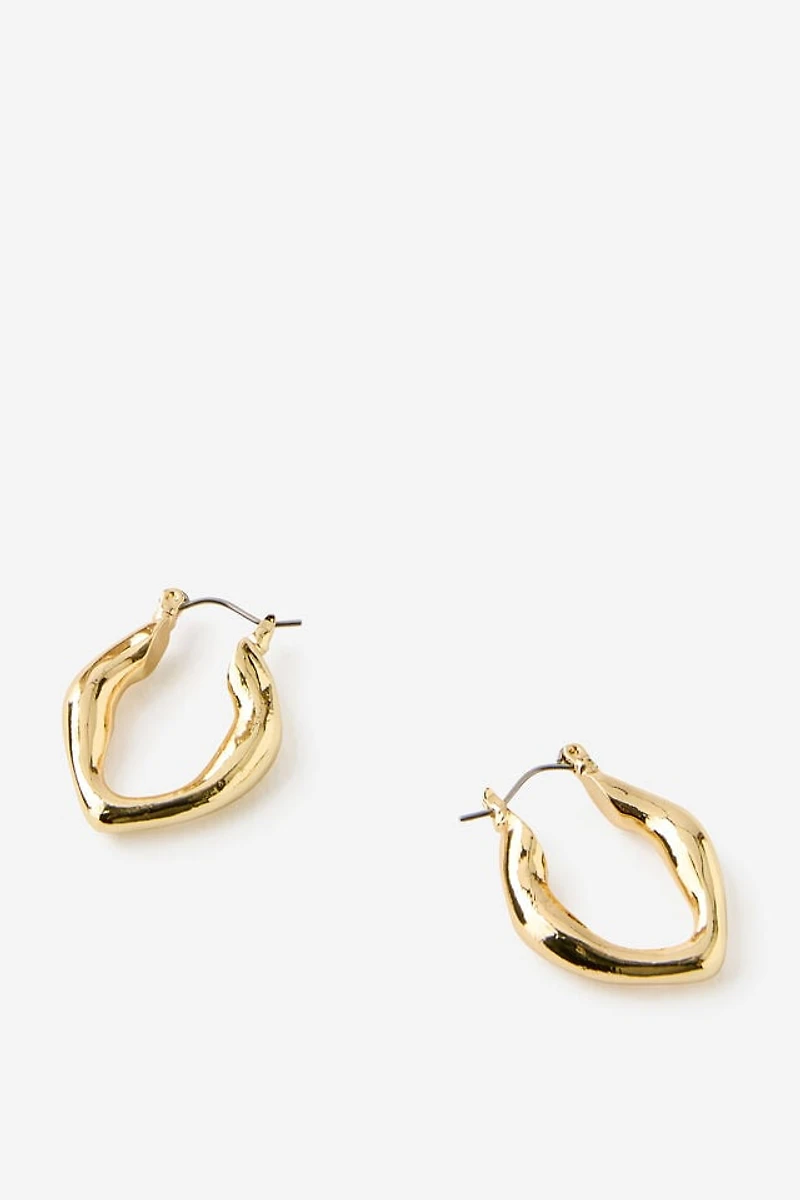 Mid Hoop Earring