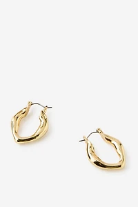 Mid Hoop Earring