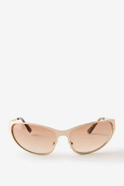 Bailey Metal Sporty Racer Sunglasses