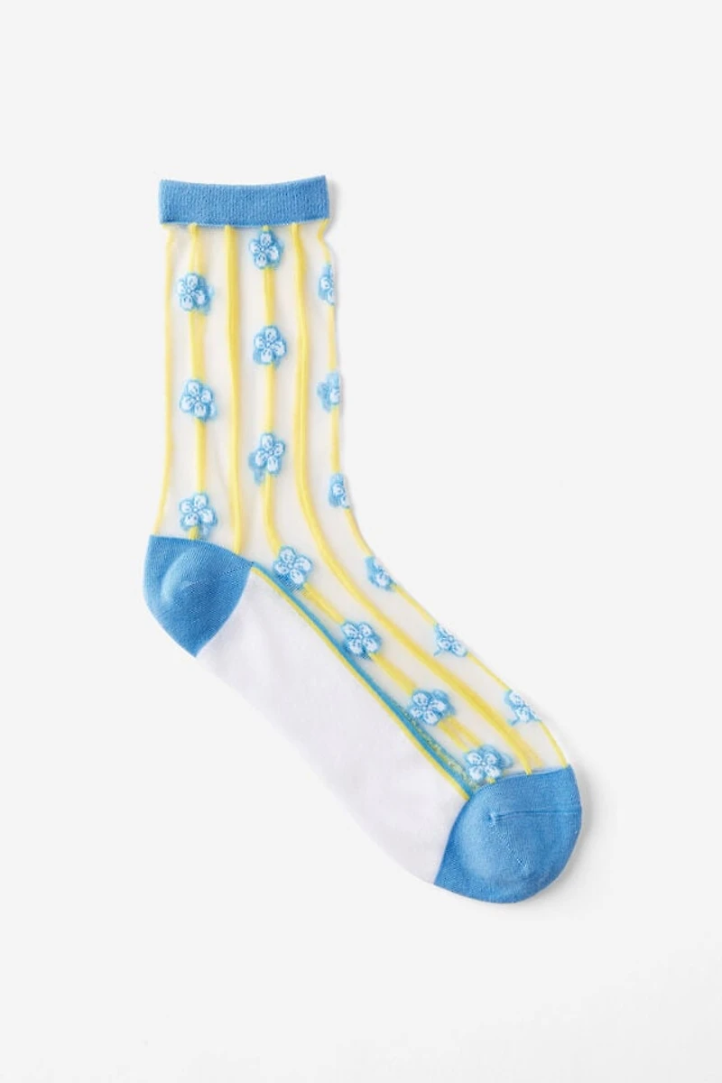 Mesh Crew Sock