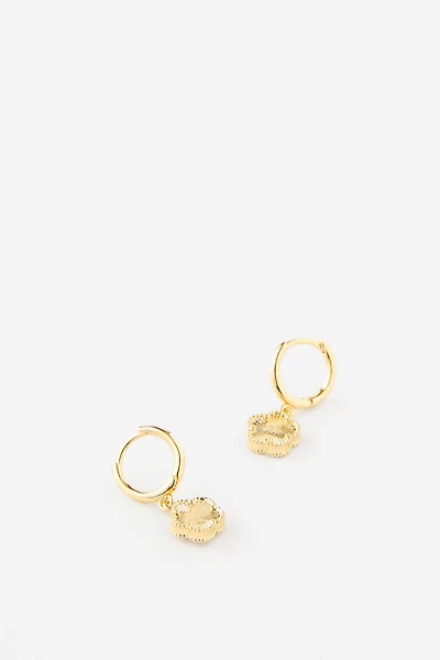 Premium Plated Huggie Hoop Earring