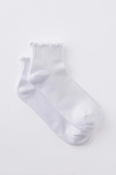 The Perfect Pair Frill Rib Ankle 2Pk