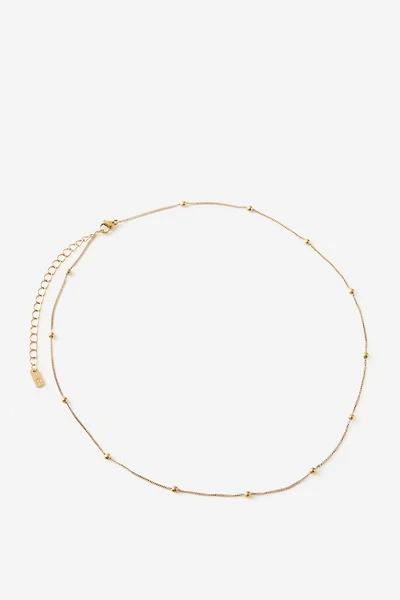 Waterproof Fine Chain Necklace