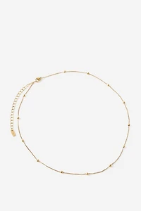 Waterproof Fine Chain Necklace