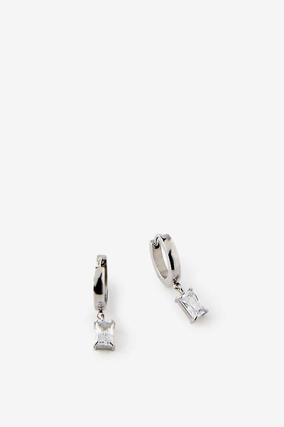Waterproof Charm Hoop Earring