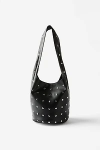 Lia Studded Bucket Bag