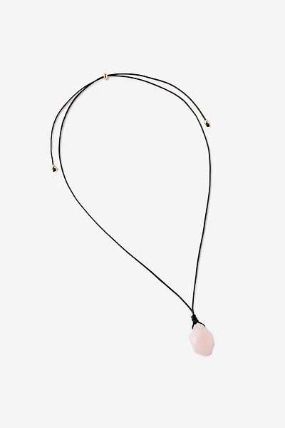 Cord Pendant Necklace