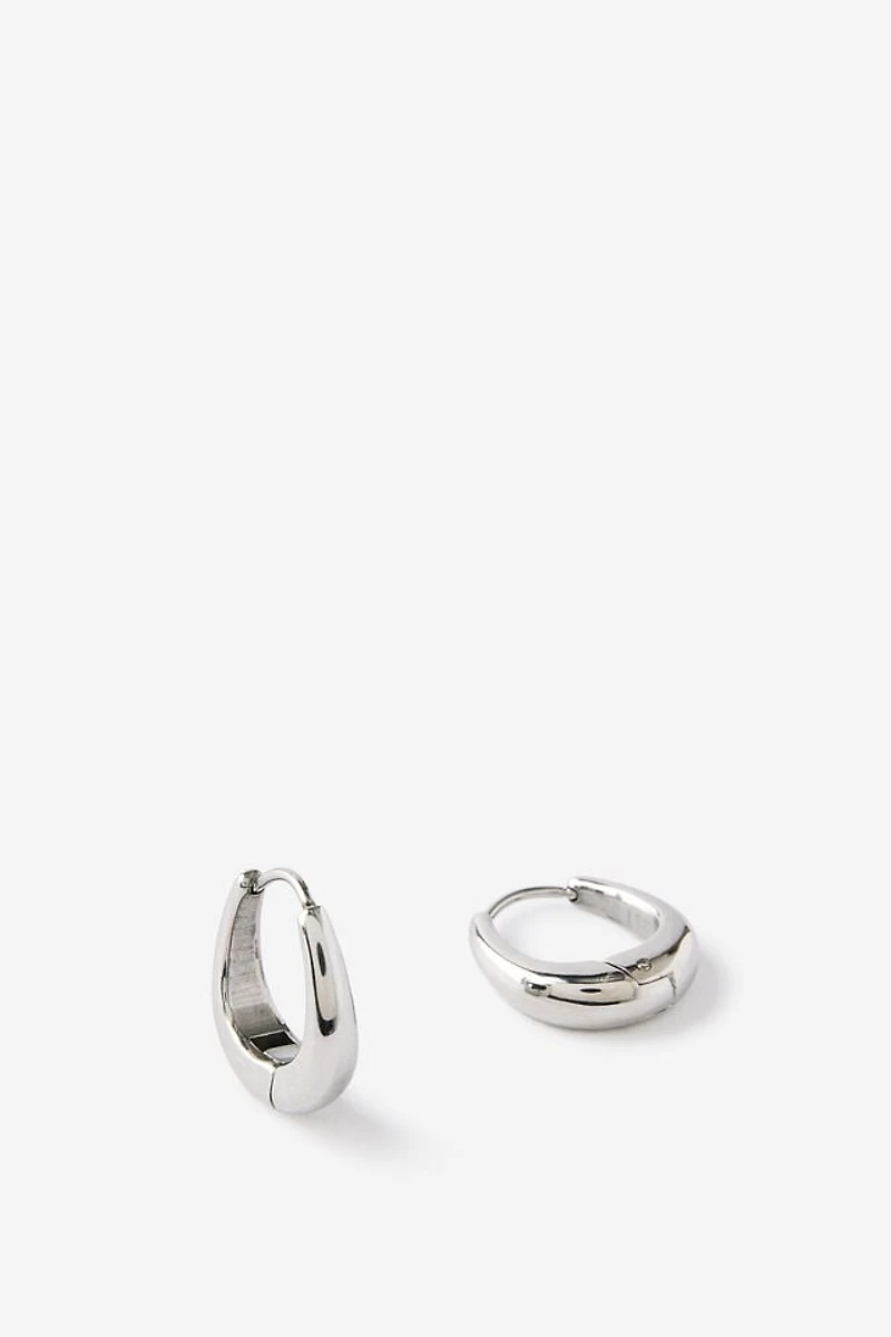 Waterproof Mid Hoop Earring
