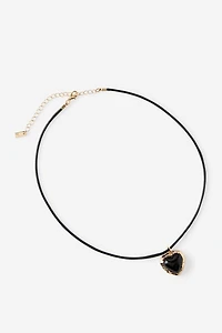 Cord Pendant Necklace