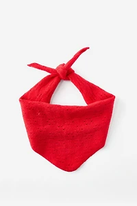 Triangle Knit Scarf