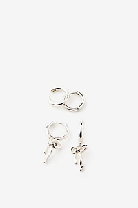 2Pk Mid Earring