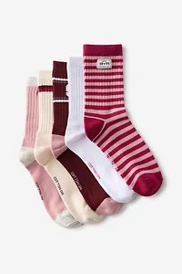 5Pk Crew Sock