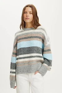 Luxe Crew Neck Sweater