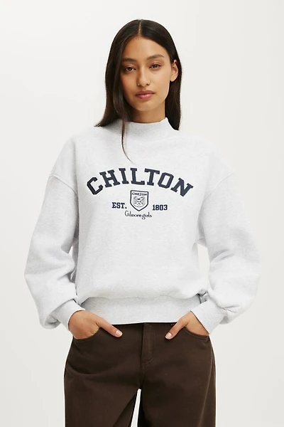 Gilmore Girls Mock Neck Sweatshirt