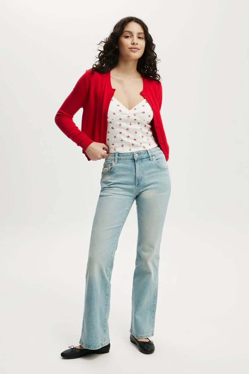 Stretch Bootcut Flare Jean