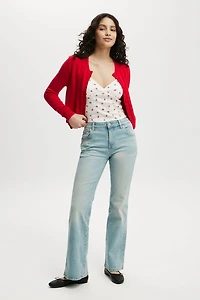 Stretch Bootcut Flare Jean