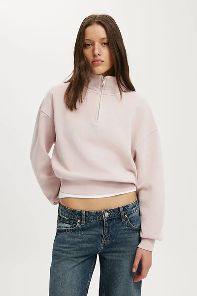 Quarter Zip Sweatshirt