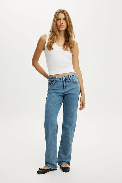 Stretch Slim Straight Jean