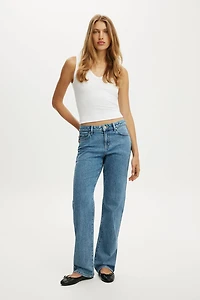 Stretch Slim Straight Jean