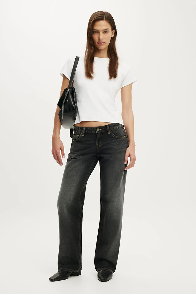 Low Rise Straight Jean
