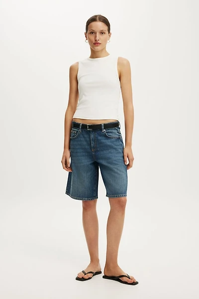 Baggy Denim Short