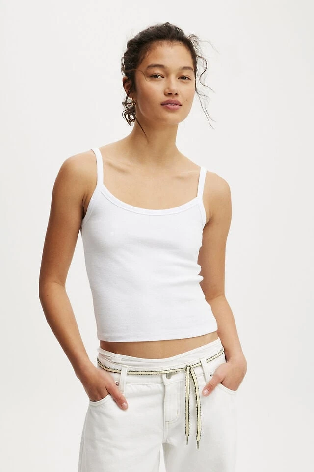 Goldie Rib Scoop Cami