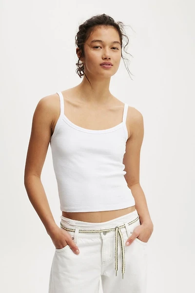 Goldie Rib Scoop Cami