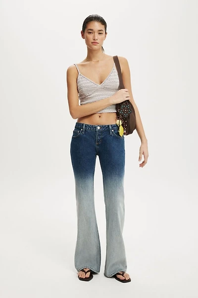 Low Rise Bootcut Jean