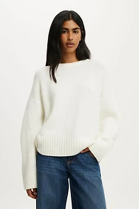 Luxe Crew Neck Sweater