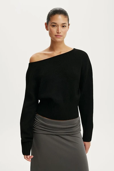 Softest Luxe Off Shoulder Knit