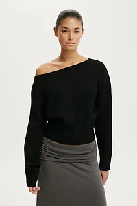 Softest Luxe Off Shoulder Knit