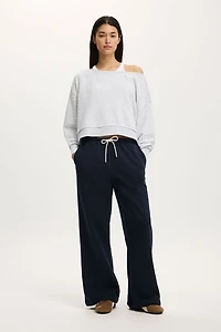 Off Shoulder Sweatshirt
