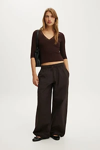 Eva Lace 3/4 Top