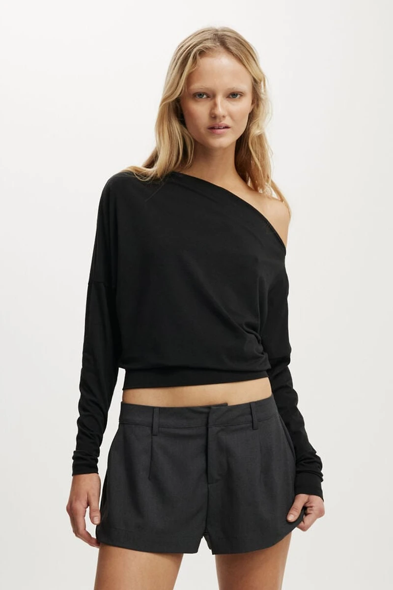 Peyton Off Shoulder Long Sleeve