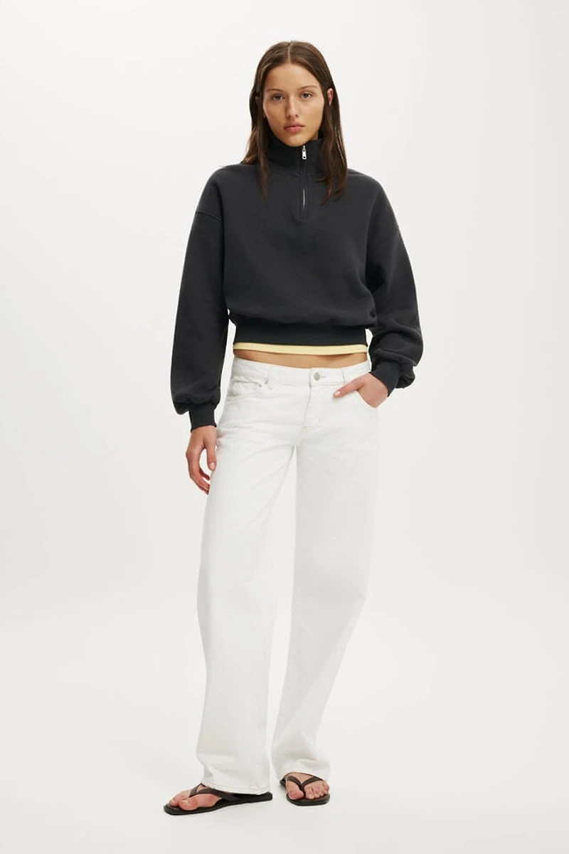 Quarter Zip Sweatshirt