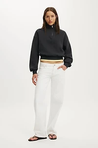 Quarter Zip Sweatshirt