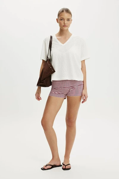 Hallie Foldover Micro Short