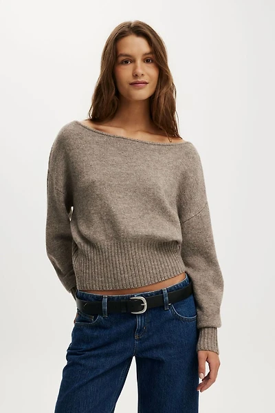 Softest Luxe Off Shoulder Knit