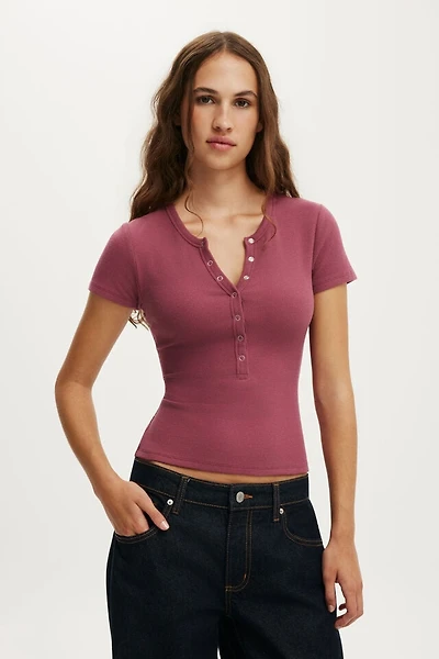 Blake Short Sleeve Henley