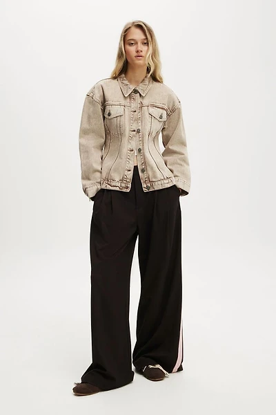 Alva Cinched Denim Jacket