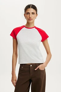 90S Baby Raglan Tee
