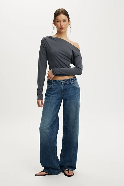 Georgie Off Shoulder Long Sleeve