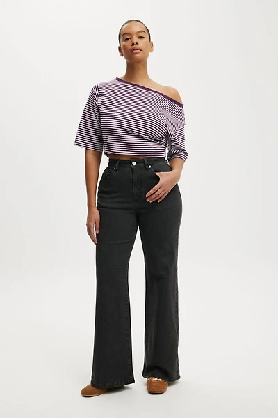 Curvy Stretch Wide Jean