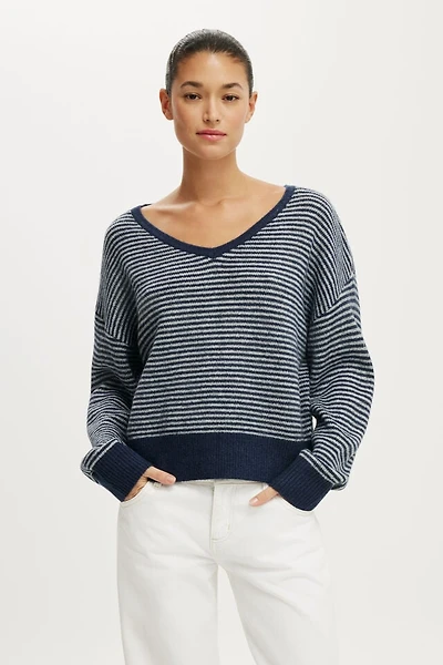 Softest Luxe  Slouchy V Knit