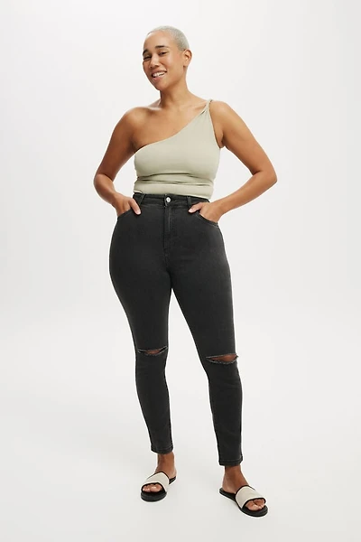 Curvy High Stretch Skinny Jean