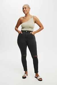 Curvy High Stretch Skinny Jean